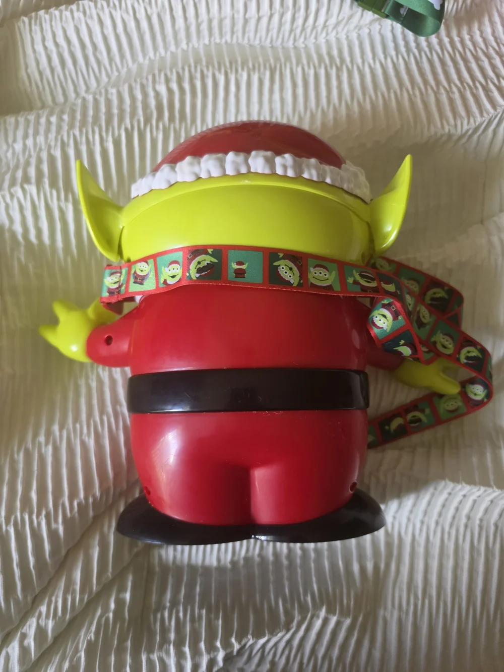 Disney Toy Story Alien Popcorn Bucket With Christmas Outfit New